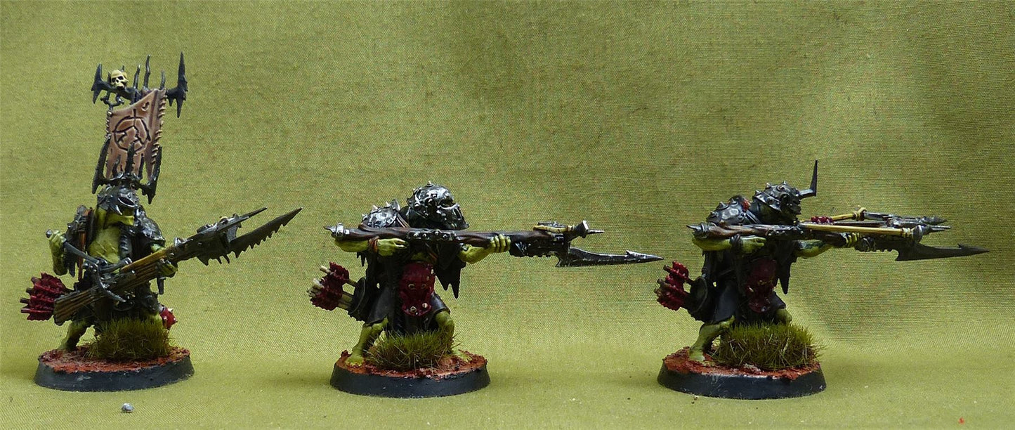 Man-Skewer Boyz painted - Orruk Warclans - Warhammer AoS #5B2