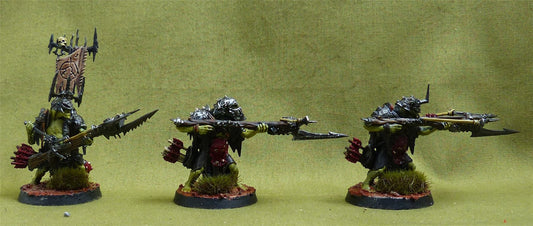 Man-Skewer Boyz painted - Orruk Warclans - Warhammer AoS #5B2