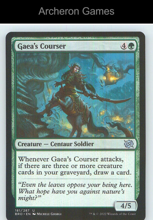 Gaea's Courser BRO 181 UC MTG Card NM/EX+