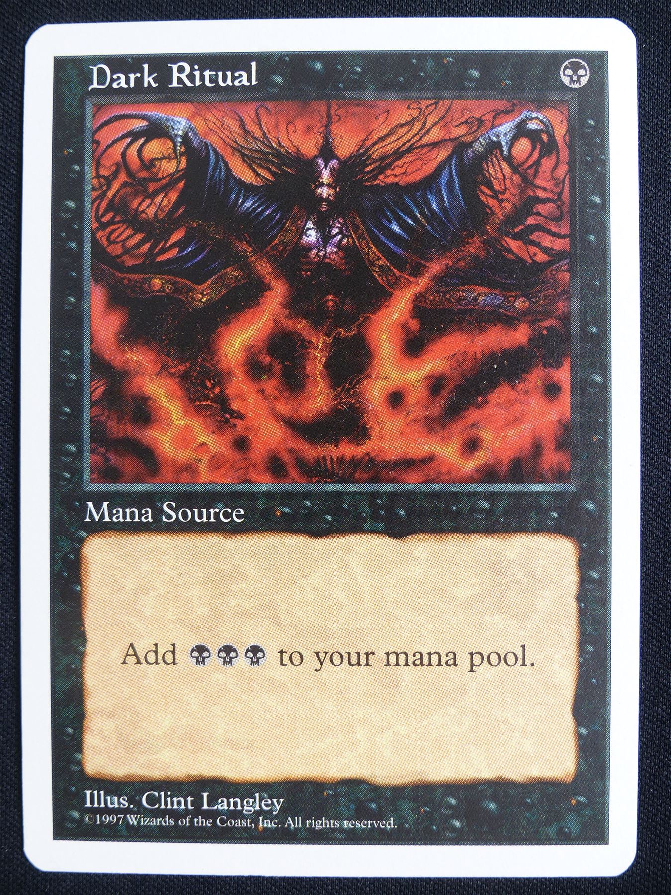 Dark Ritual - 5ED - Mtg Card #3EV