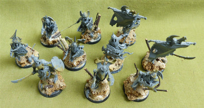 Old Deathrattle Skeletons set of 10 - Soulblight Gravelords - Warhammer AoS #HI