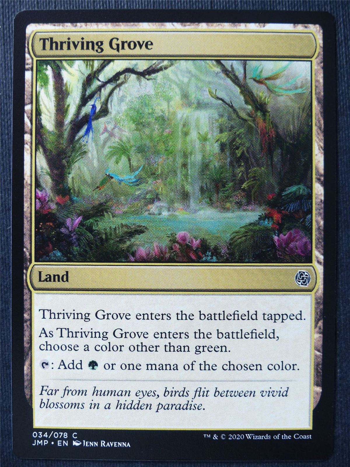 Thriving Grove - Mtg Magic Cards #HO