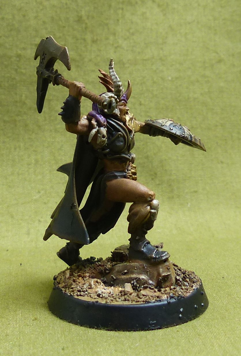 Darkoath Warqueen painted - Slaves to Darkness - Warhammer AoS #17F