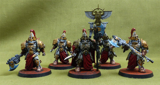 Custodian Wardens painted - Adeptus Custodes - Warhammer 40K #2ON
