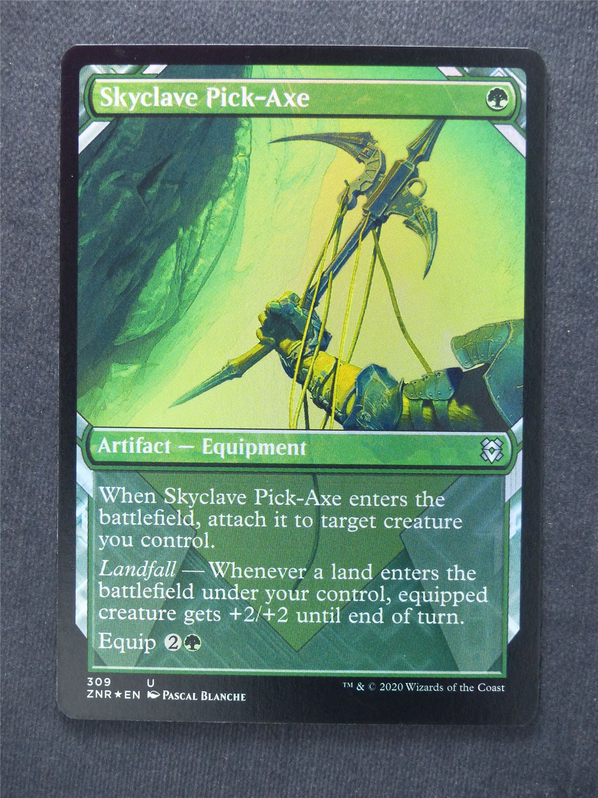 Skyclave Pack-Axe Showcase Foil - Mtg Magic Cards #IJ