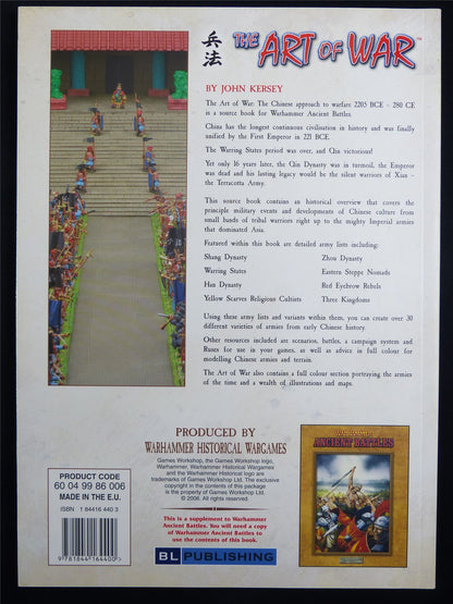 The Art of War Rulebook OOP - Warhammer Softback #K7