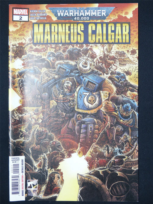 WARHAMMER 40K: Marneus Calgar #2 - B&B Marvel Comic #8KG