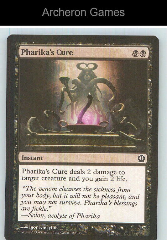 Pharika's Cure THS 100 C MTG Card NM/EX+