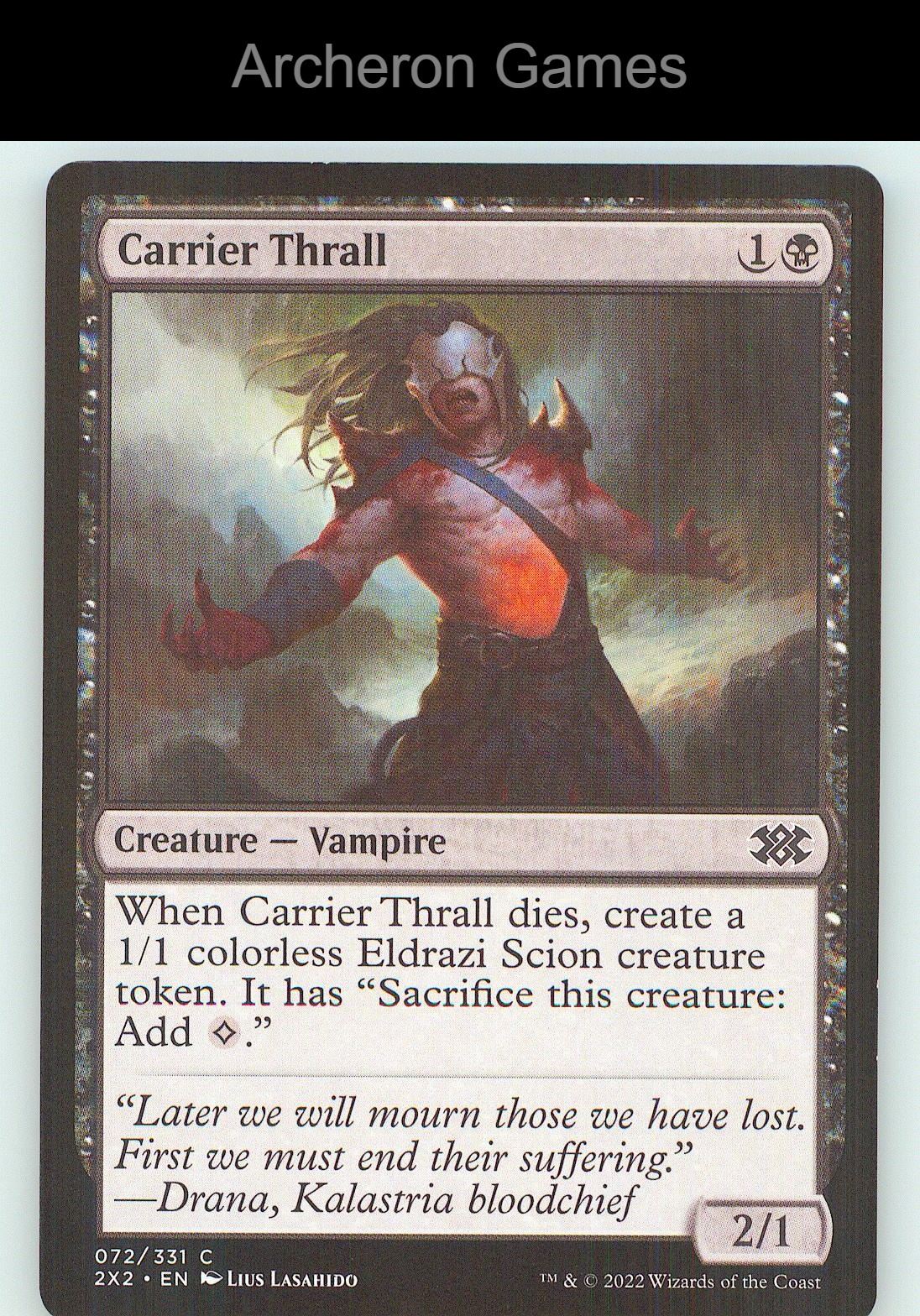 Carrier Thrall 2X2 72 C MTG Card NM/EX+