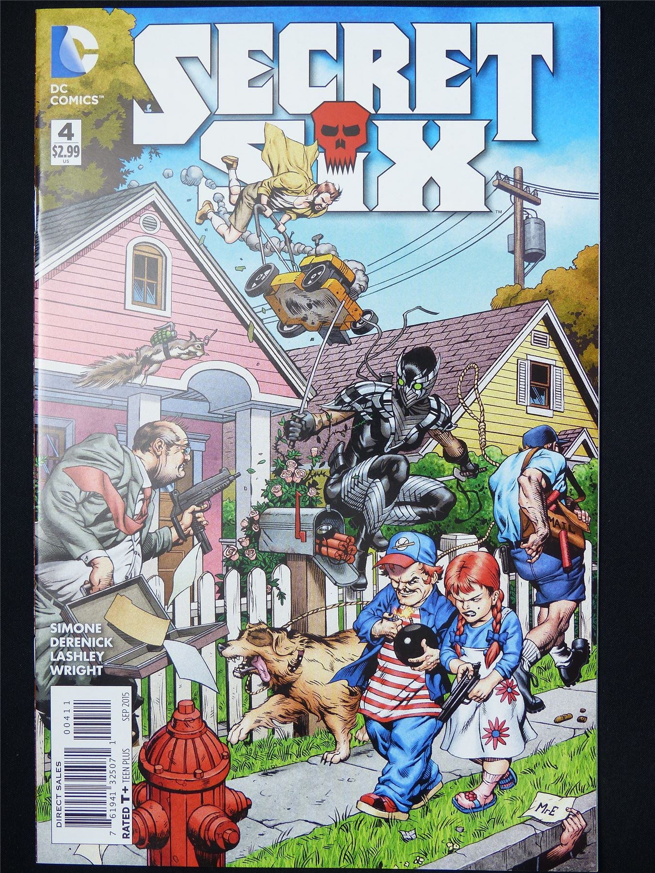 SECRET Six #4 - B&B DC Comic #84A