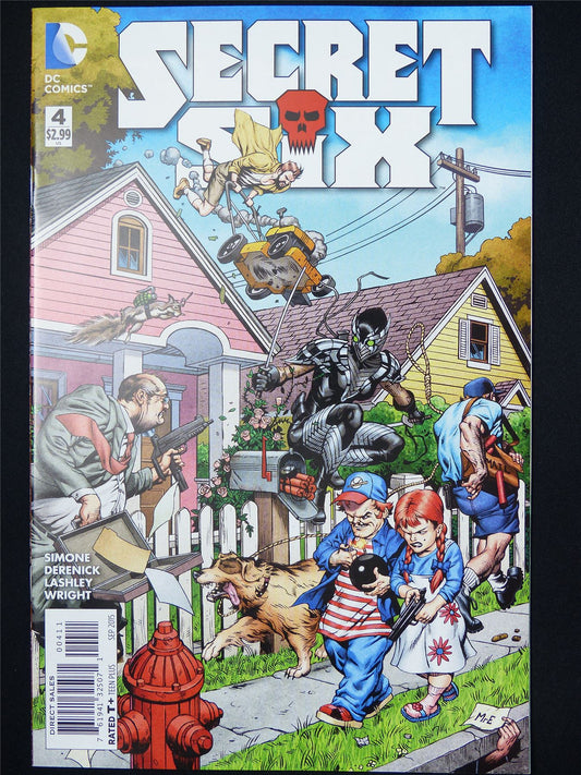 SECRET Six #4 - B&B DC Comic #84A