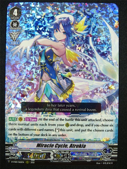 Miracle Cycle Atrokia D-VS01 RRR - Vanguard Card #260