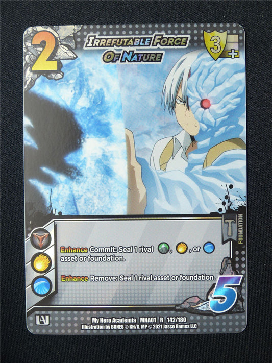 Irrefutable Force of Nature 142/180 R - Universus Card #5QV