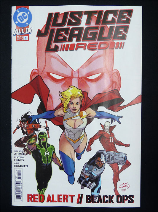 JUSTICE League Red #1 - Oct 2025 DC Comic #38Q