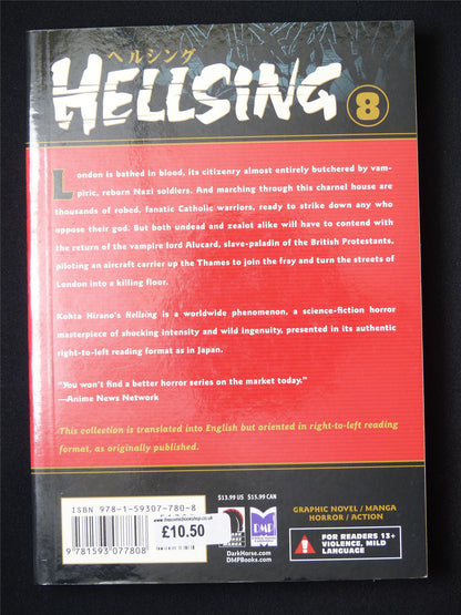 Hellsing Volume 8 - DMP Manga #52E
