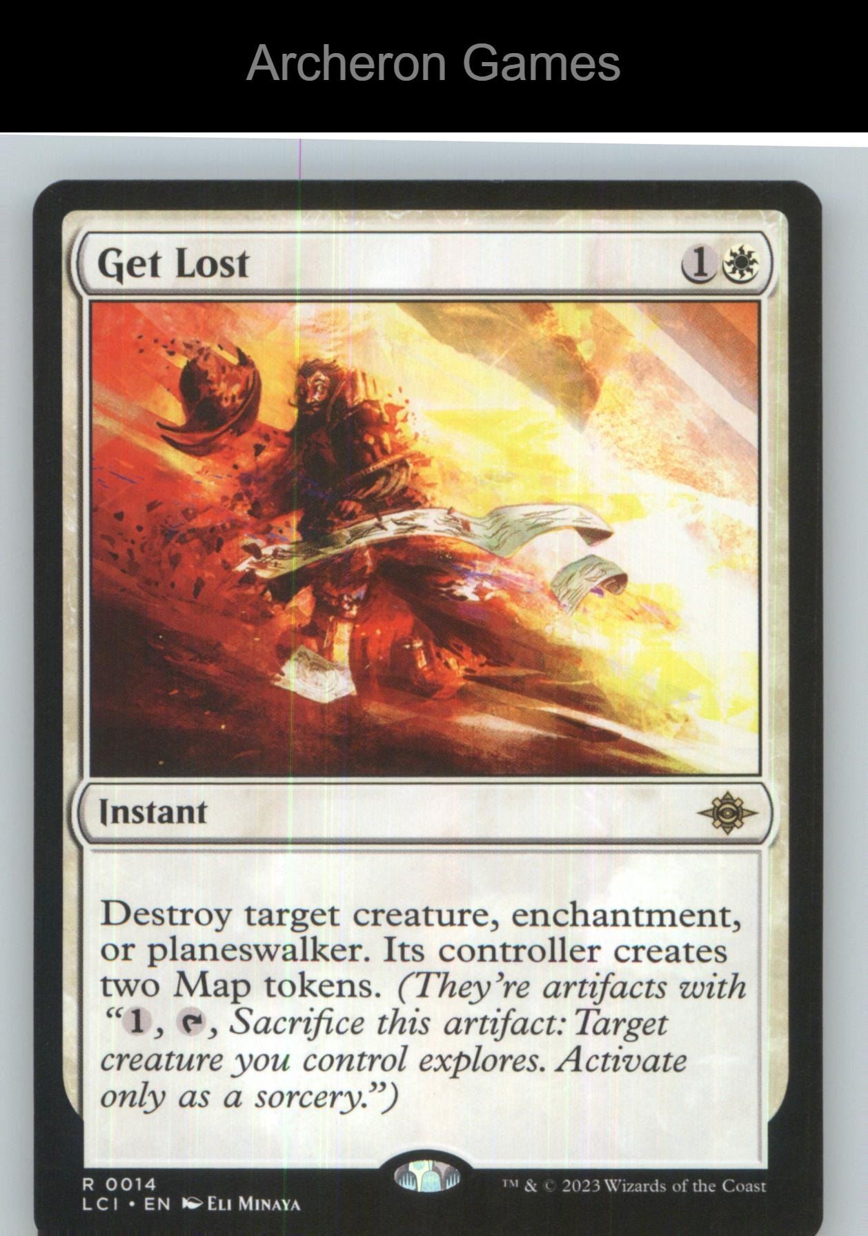 Get Lost LCI 14 R MTG Card NM/EX+