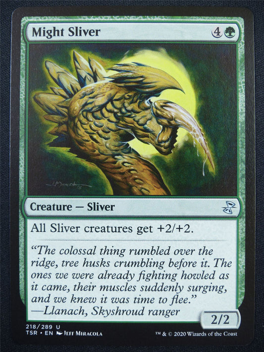 Might Sliver - TSR - Mtg Card #5FG