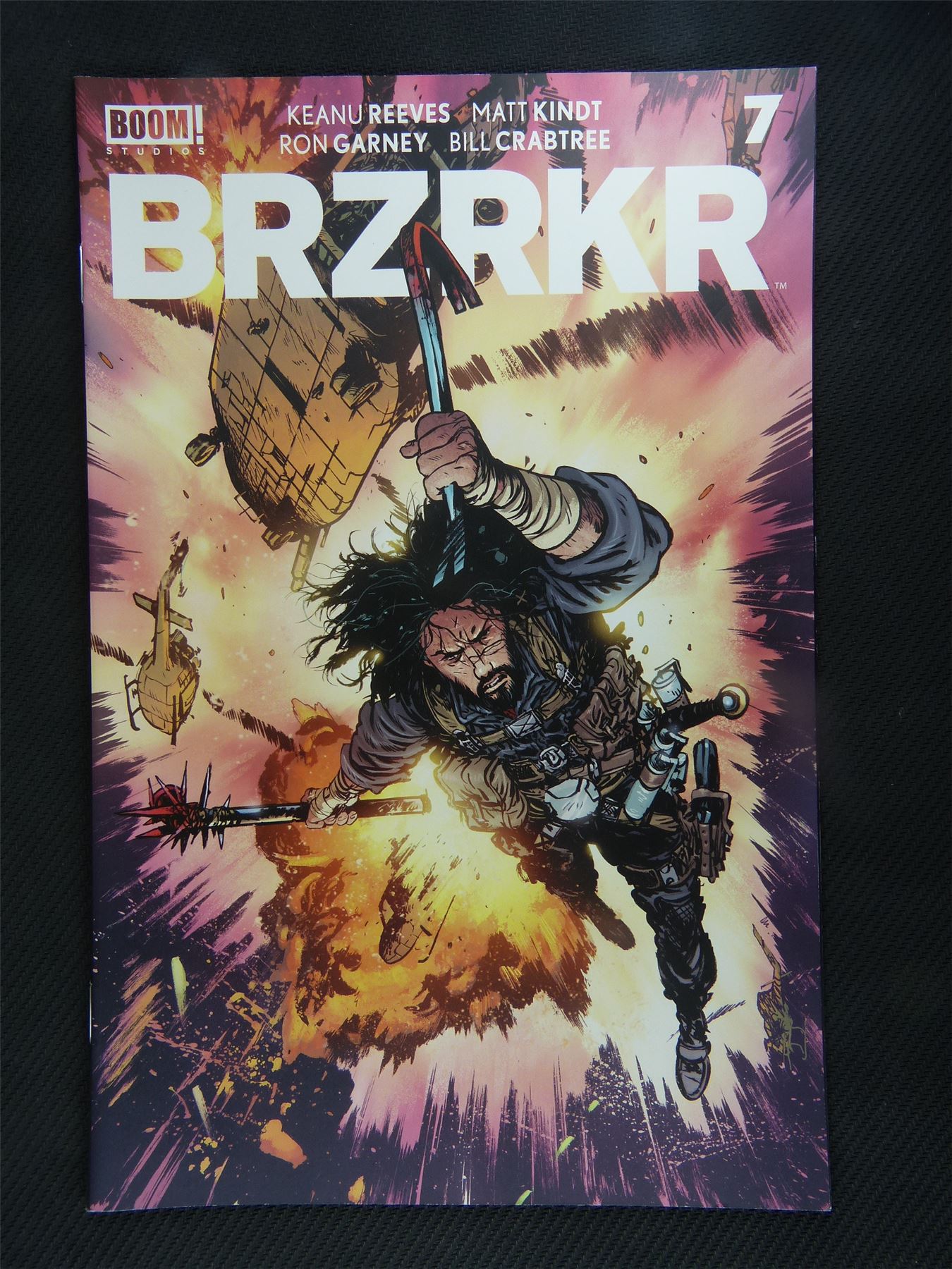 BRZRKR #7 Johnson Variant - Boom! Comic #2S7