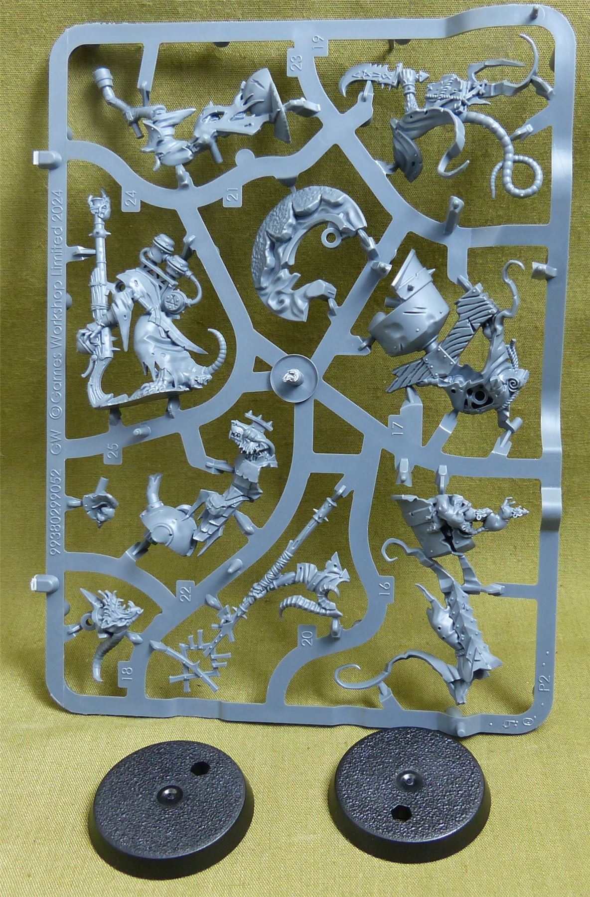 Skaventide Grey Seer & Warlock Sprue - Warhammer AoS #51V