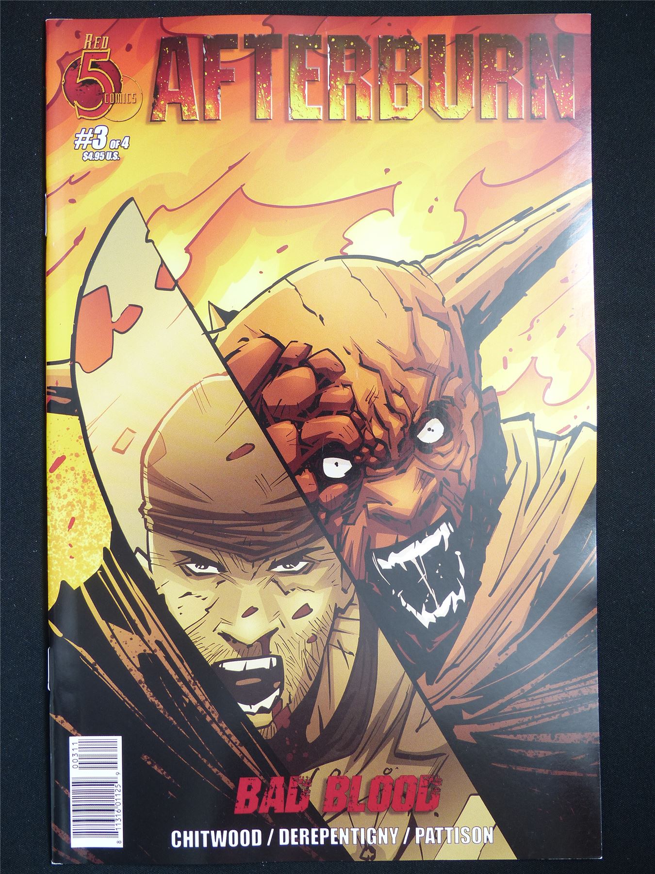 AFTERBURN: Bad BLood #3 - Dec 2025 Red 5 Comic #7N – Archeron