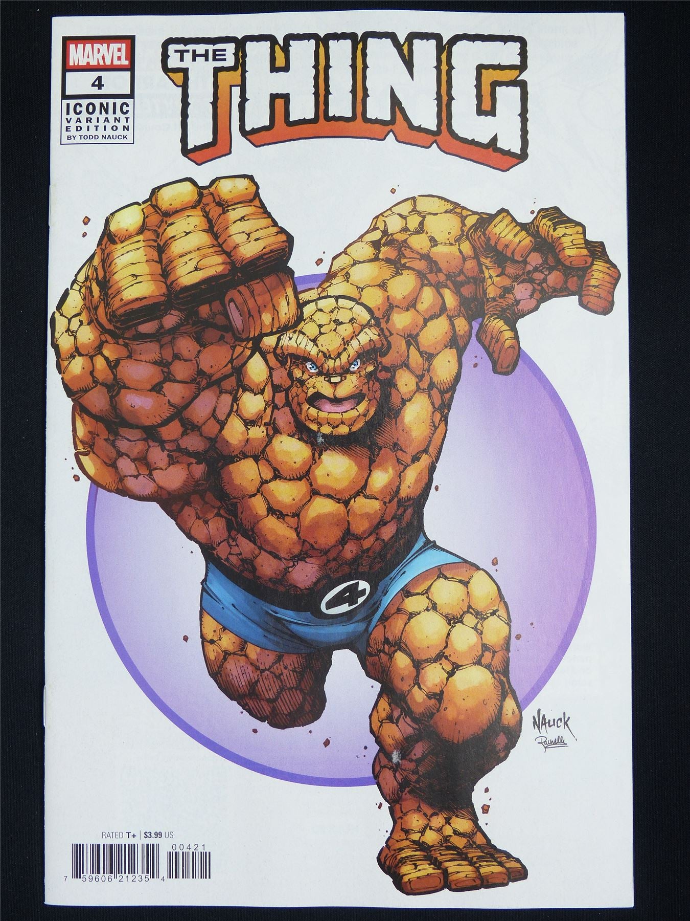 The THING #4 Iconic Variant - Oct 2025 Marvel Comic #3N1