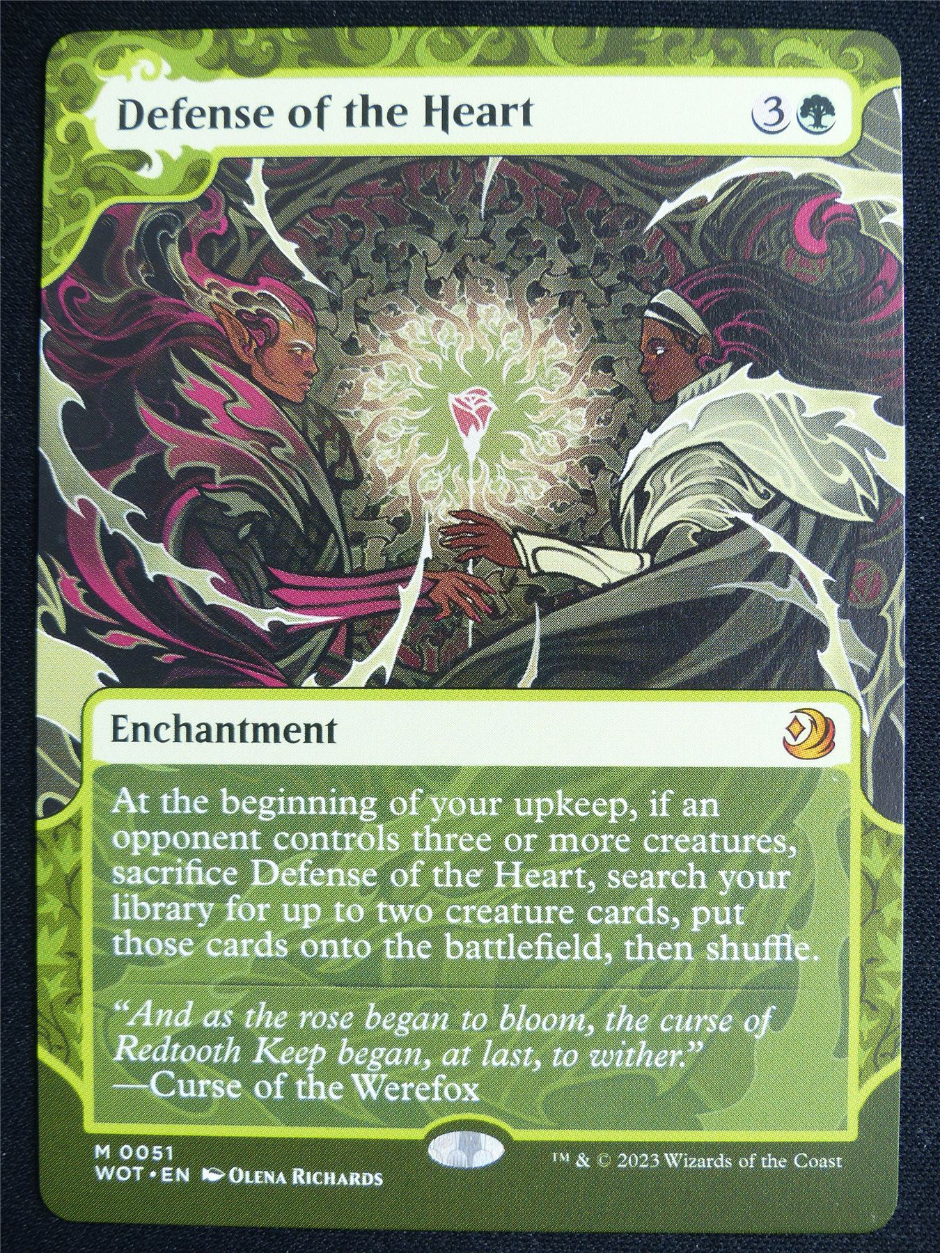 Defense of the Heart Showcase - WOT - Mtg Card #4N2