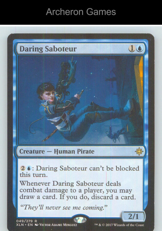 Daring Saboteur XLN 49 R MTG Card NM/EX+