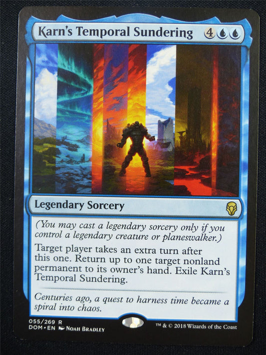 Karn's Temporal Sundering - DOM - Mtg Card #32D