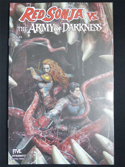 RED Sonja vs The Army of Darkness #5 - Aug 2025 Dynamite Comic #3MH