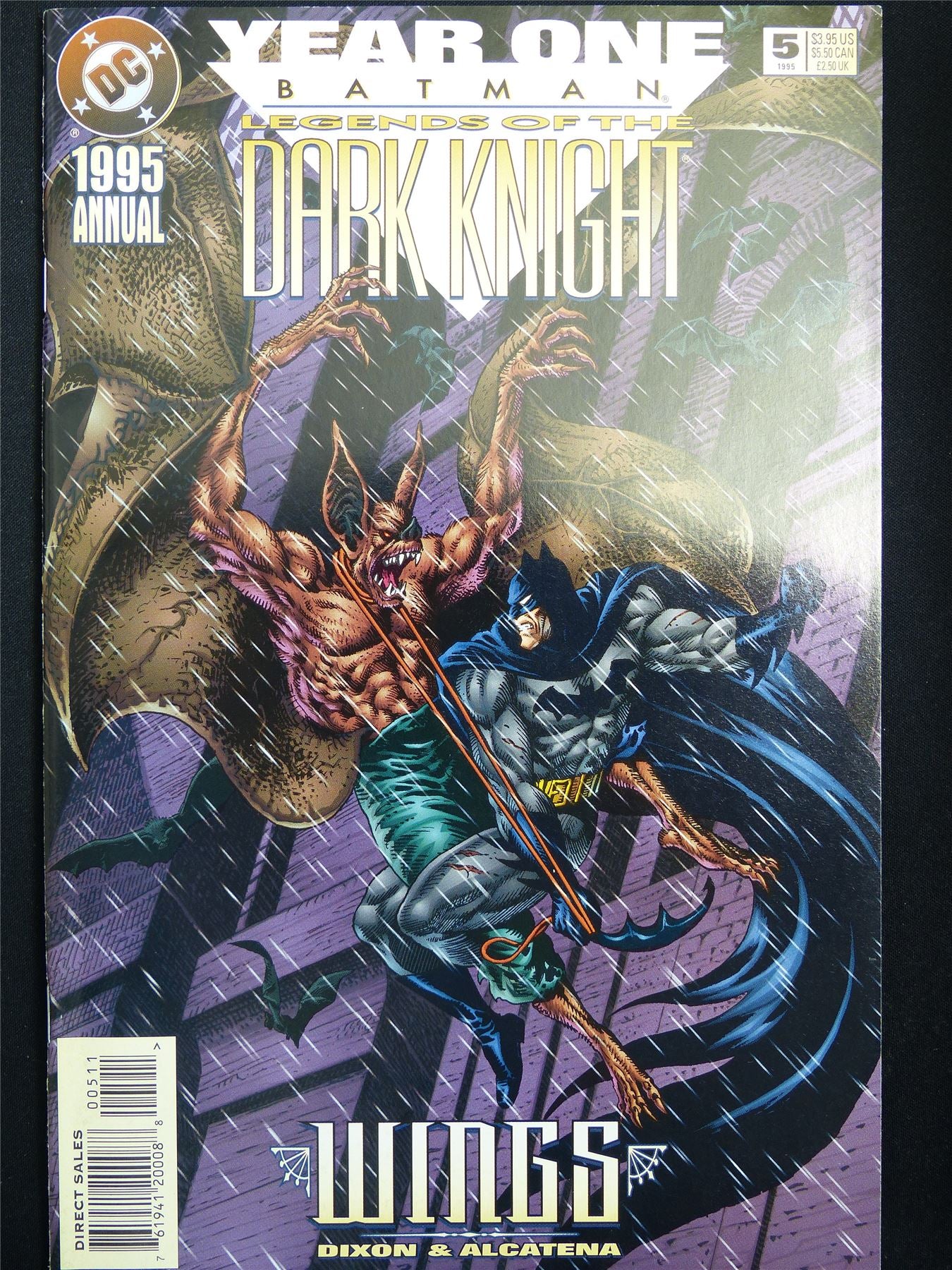 BATMAN: Legends of the Dark Knight Annual 1995 #5 - DC Comic #3OX