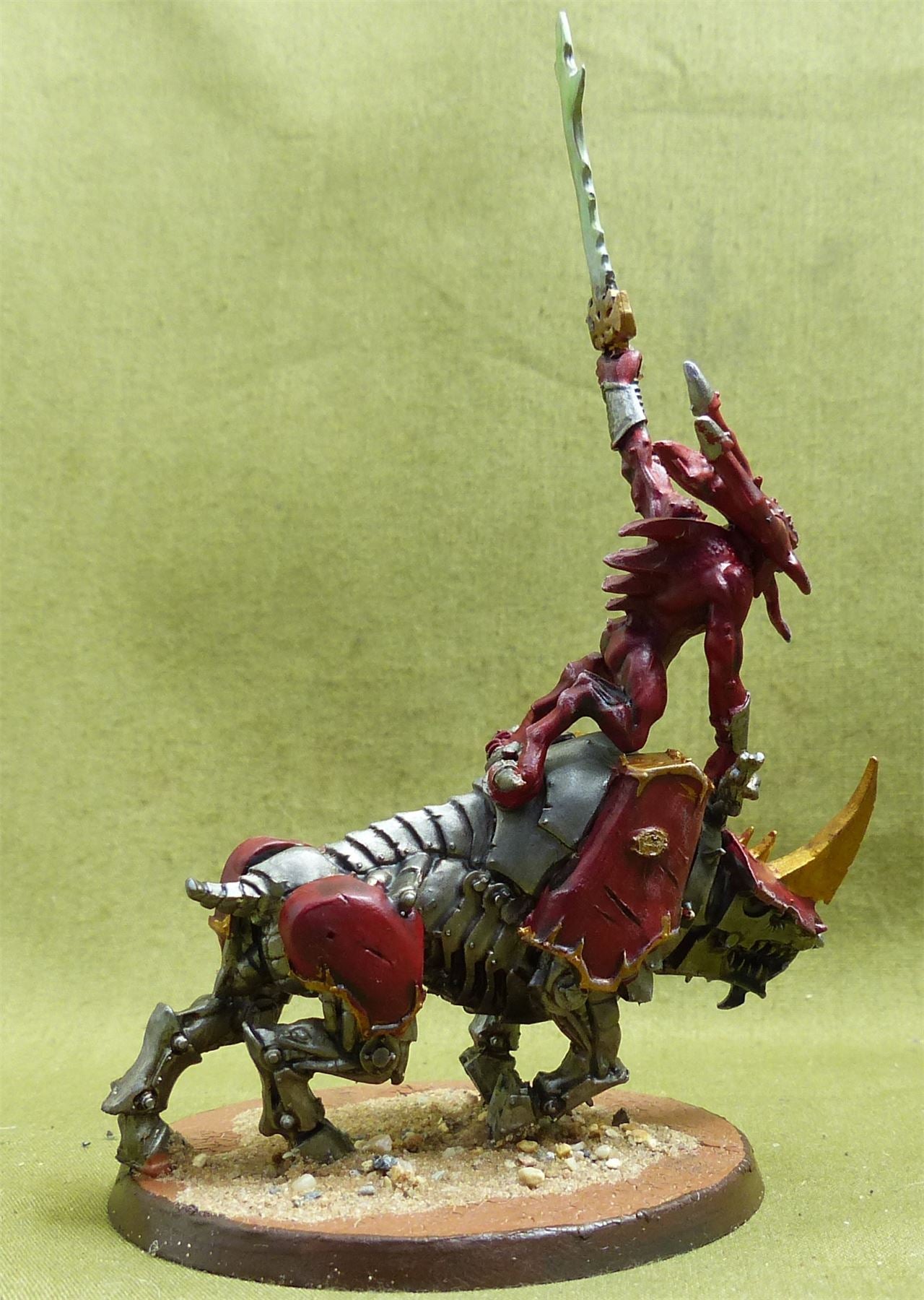 Bloodcrusher Champion set of 1 painted - Chaos Daemons - Warhammer 40K #K2