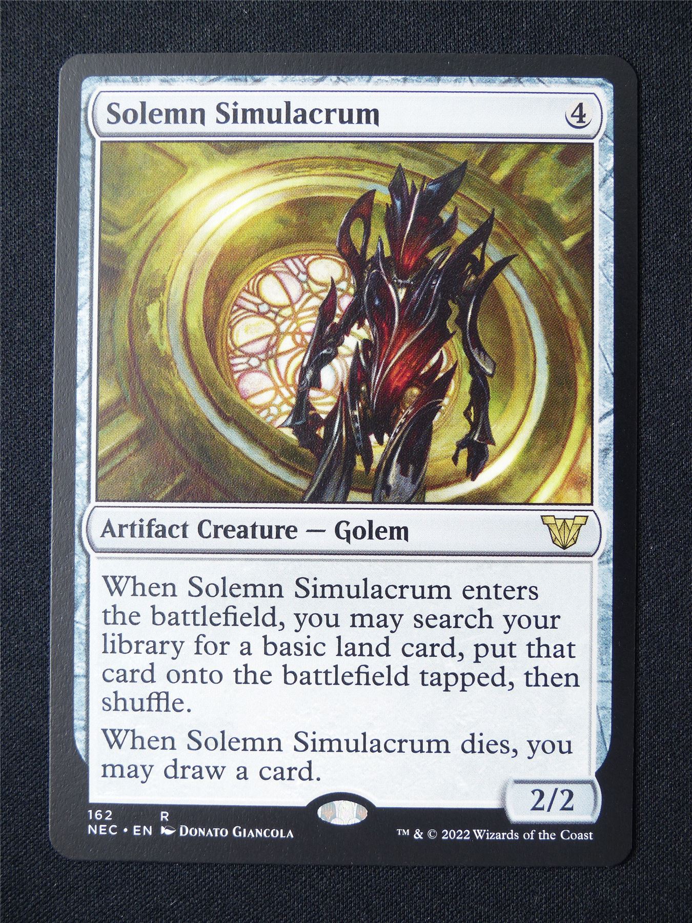 Solemn Simulacrum - NEC - Mtg Card #3GM