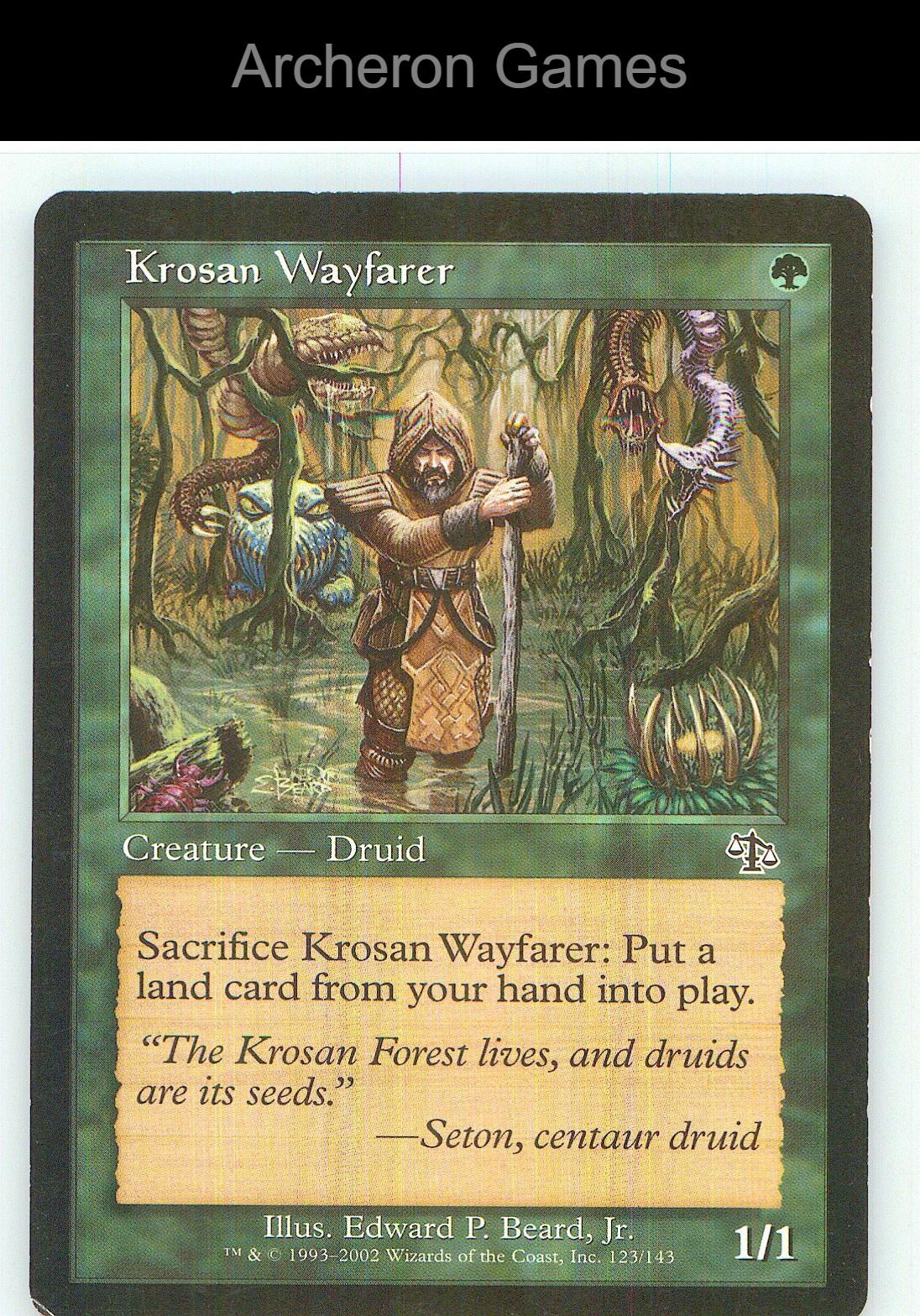 Krosan Wayfarer JUD 123 C MTG Card NM/EX+