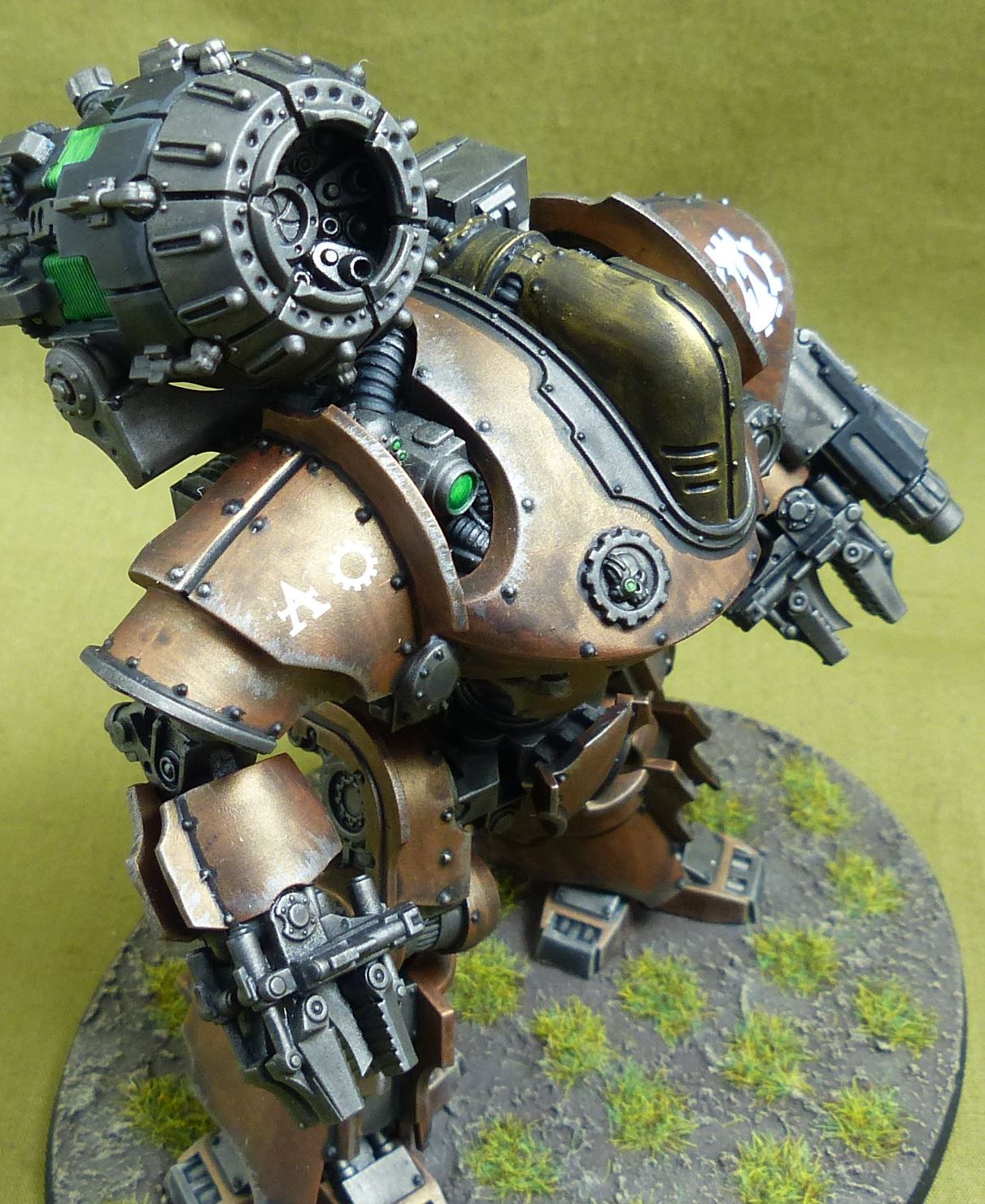 Thanatar Cavas Siege-automata painted - Mechanicum - Warhammer Horus Heresy #EK