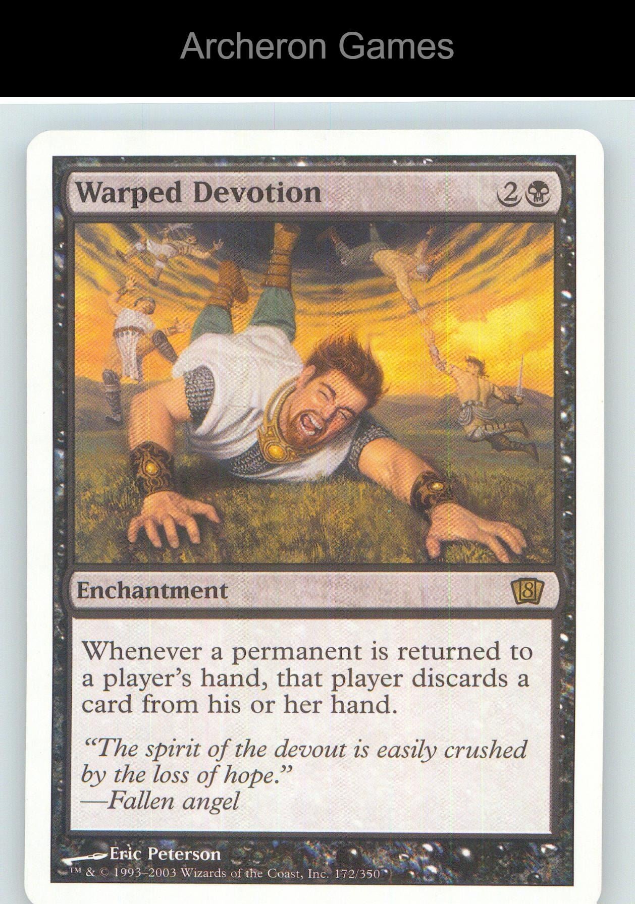 Warped Devotion 8ED 172 R MTG Card NM/EX+