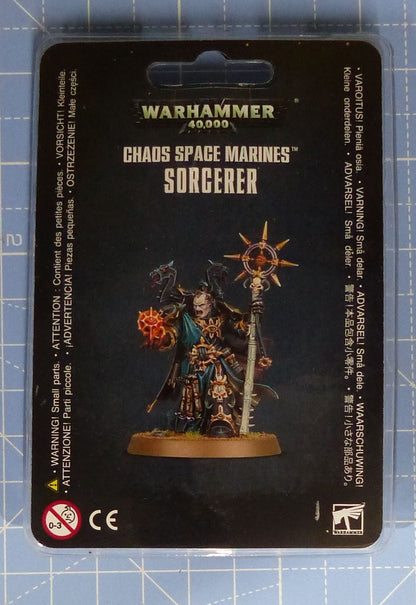 Sorcerer - Chaos Space Marines - Warhammer 40K #12C