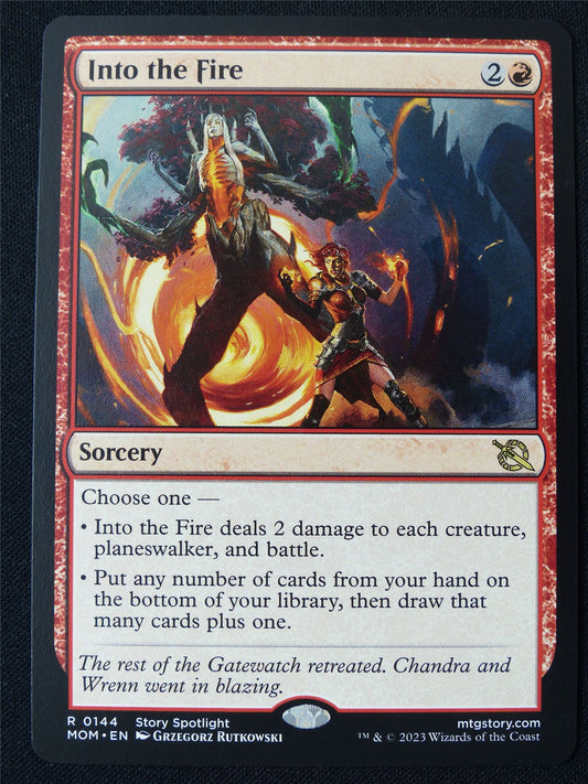 Into the Fire - MOM - Mtg Card #2AE