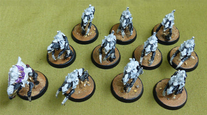 Neurogaunts painted - Tyranids - Warhammer 40K #3ZX