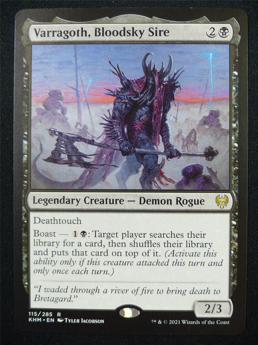 Varragoth Bloodsky Sire - KHM - Mtg Card #354