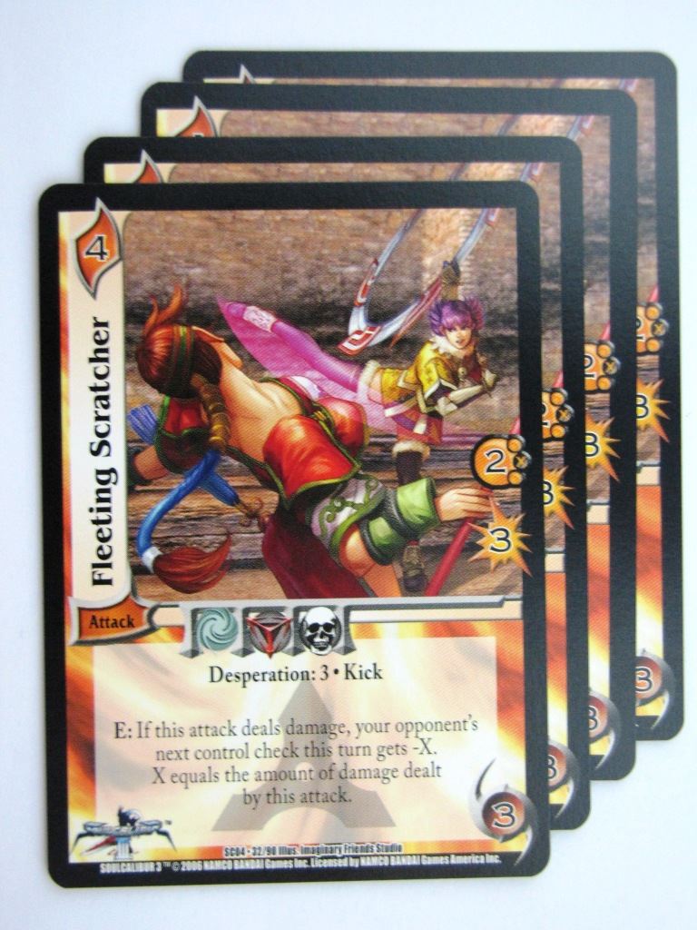 UFS Cards: FLEETING SCRATCHER 32/90 x4 # 28H85