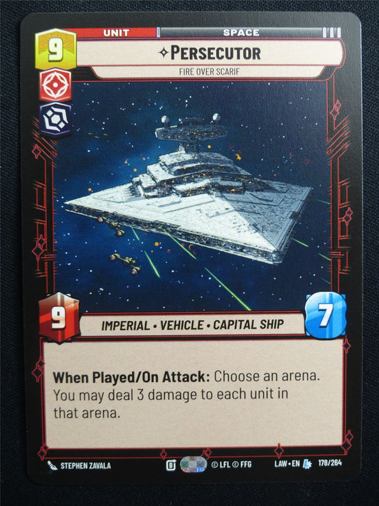 Persecutor 178/264 - Star Wars Unlimited Card #AG