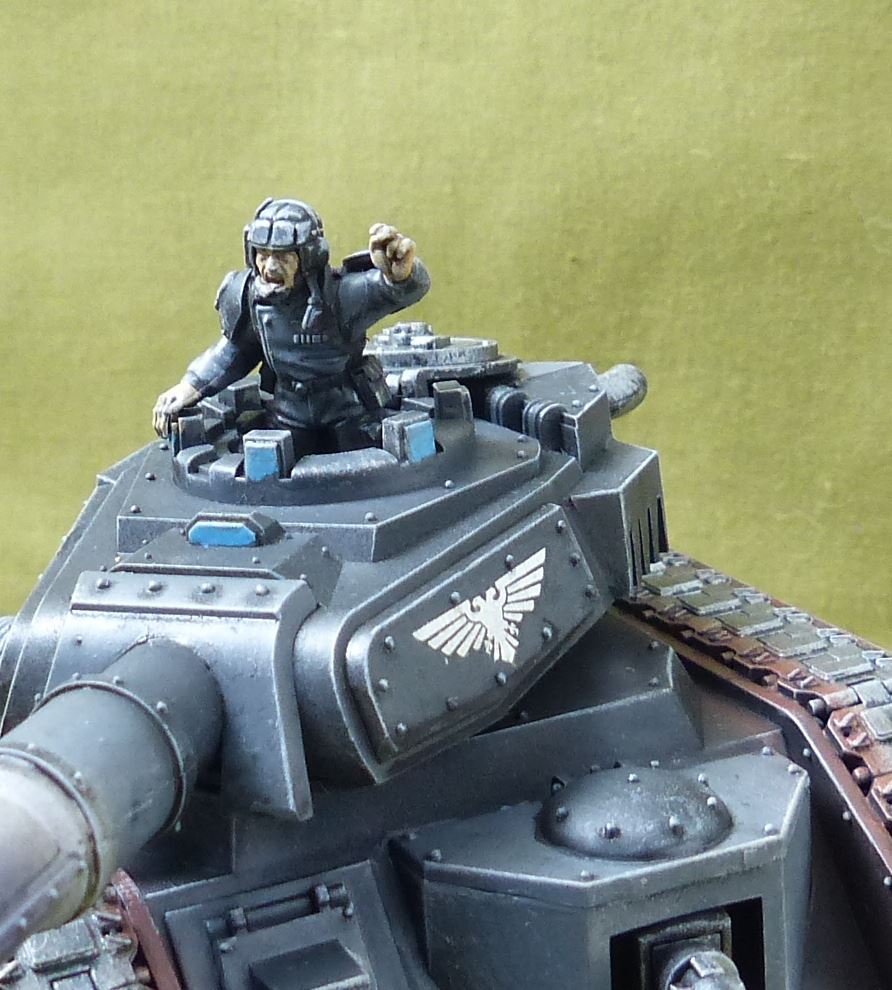 Solar Auxilia Leman Russ Assault Tank painted - Adeptus Astartes - Warhammer Horus Heresy #2WW