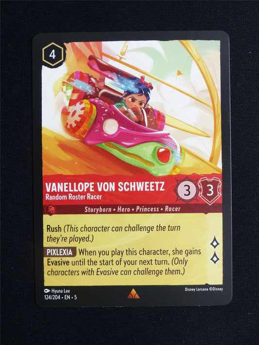 Vanellope Von Schweetz Random Roster Racer 124/204 - Lorcana Card #268