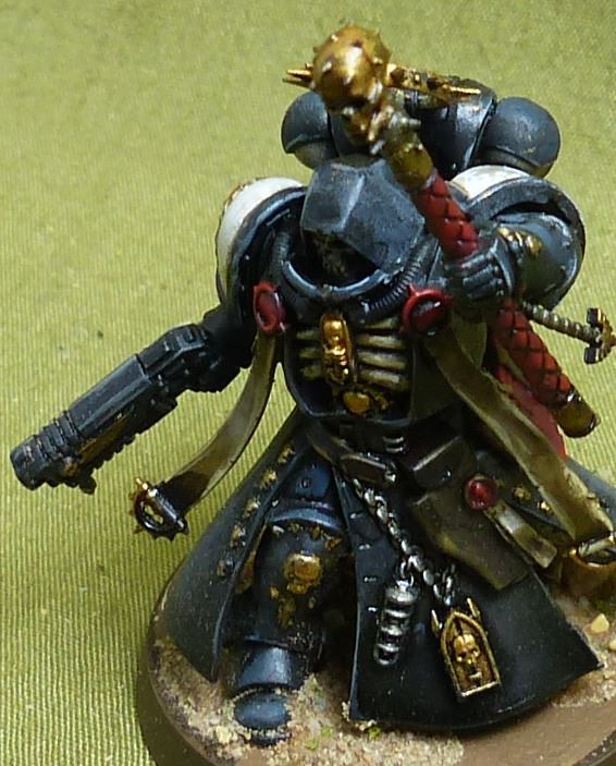 Chaplain painted - Blood Angels - Warhammer 40K #3ZD