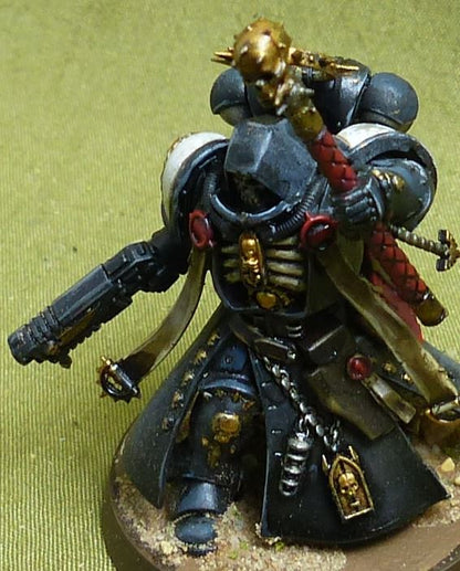 Chaplain painted - Blood Angels - Warhammer 40K #3ZD