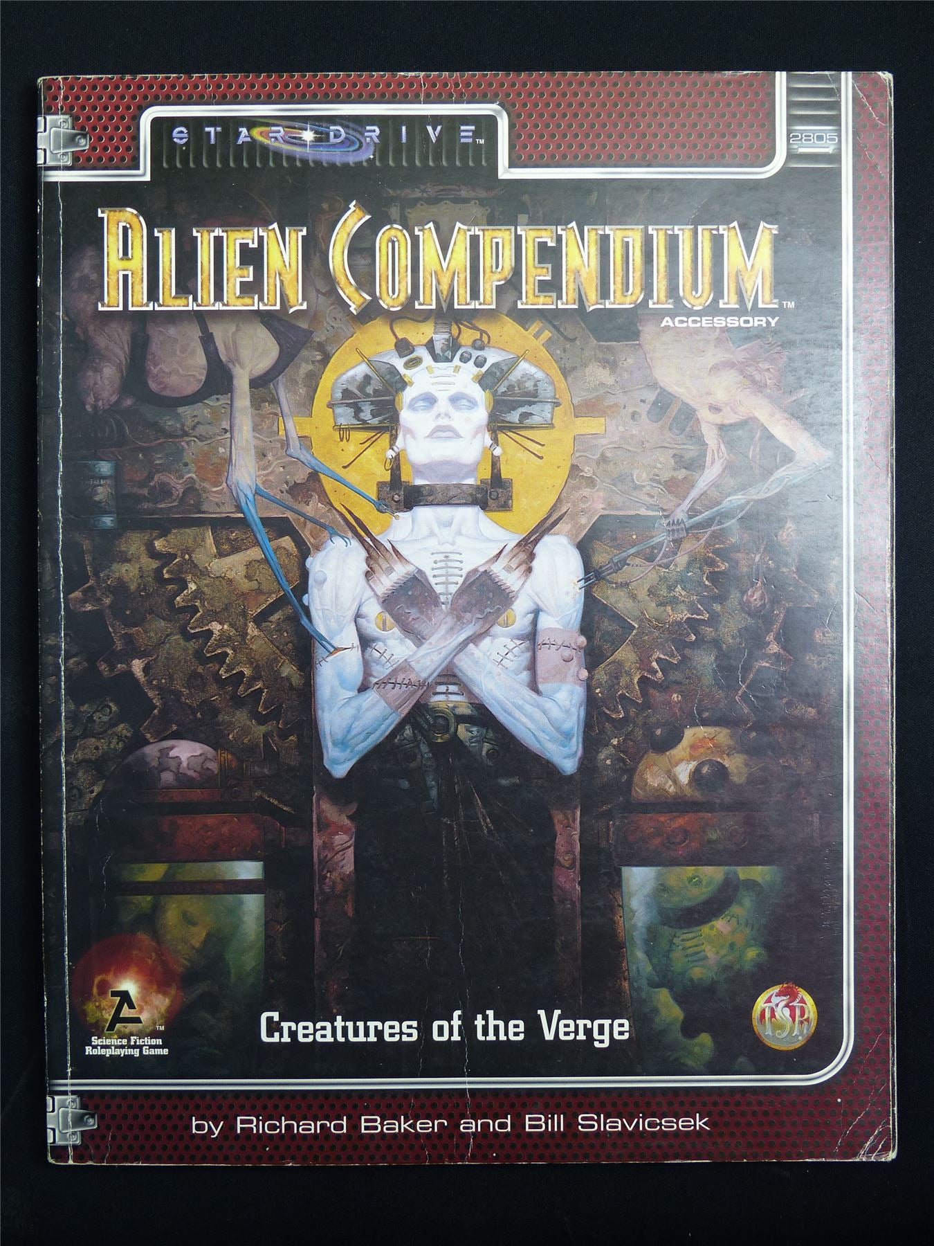 Alien Compendium Accessory: Creatures of the Verge -  TSR Roleplay Softback #BA