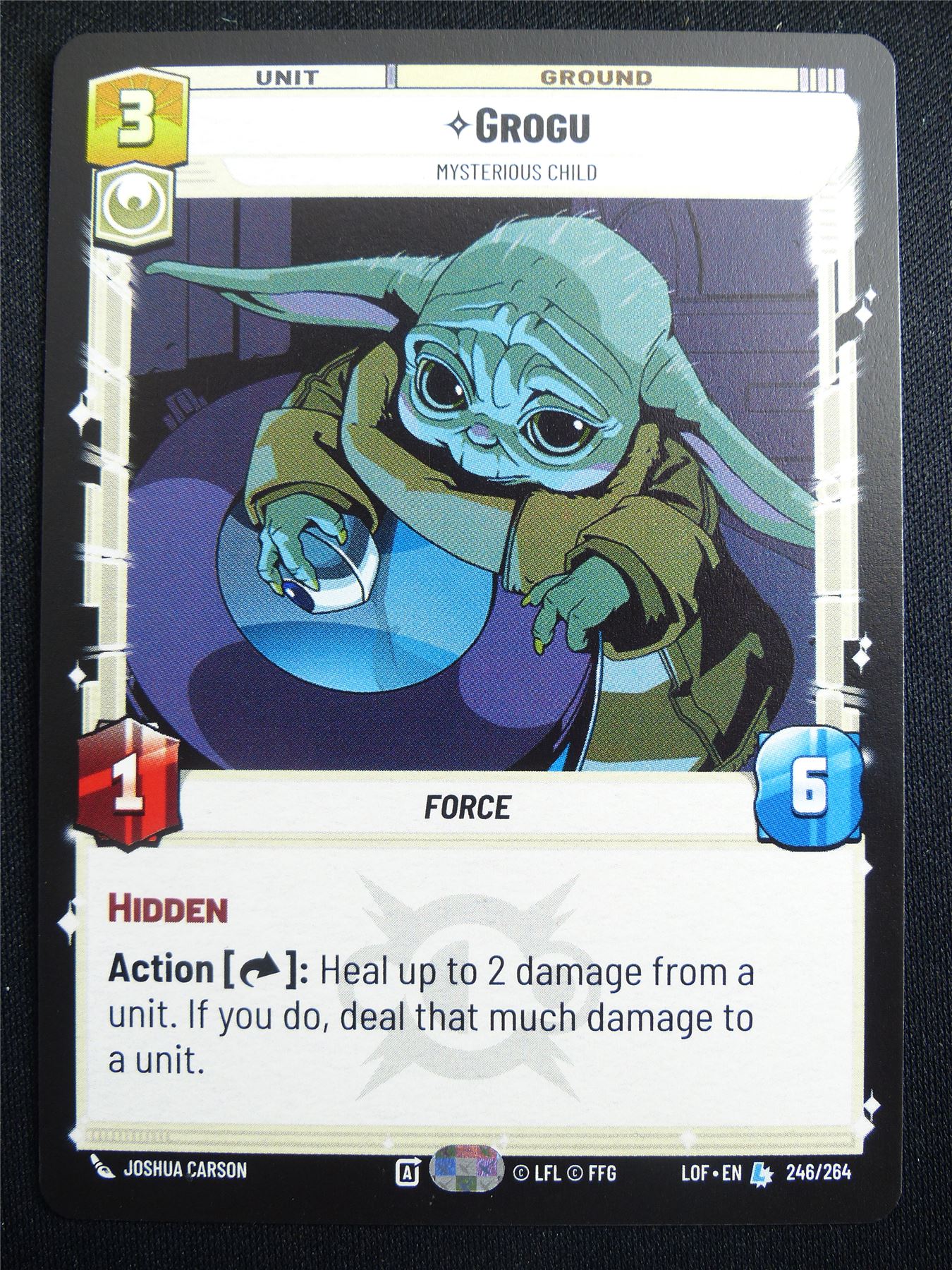 Grogu 246/264 - Star Wars Unlimited Card #4G7