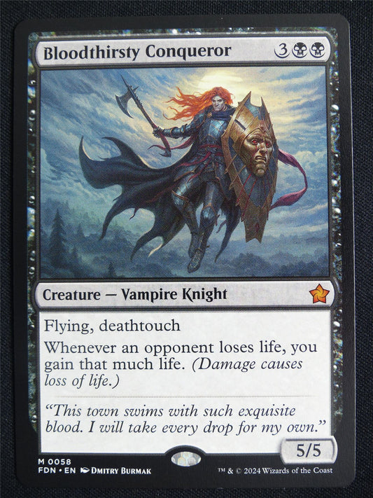 Bloodthirsty Conqueror - FDN - Mtg Card #3IA