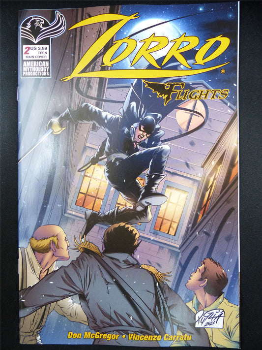 ZORRO: Flights #2 - Jun 2023 Mythology Comics #1QR