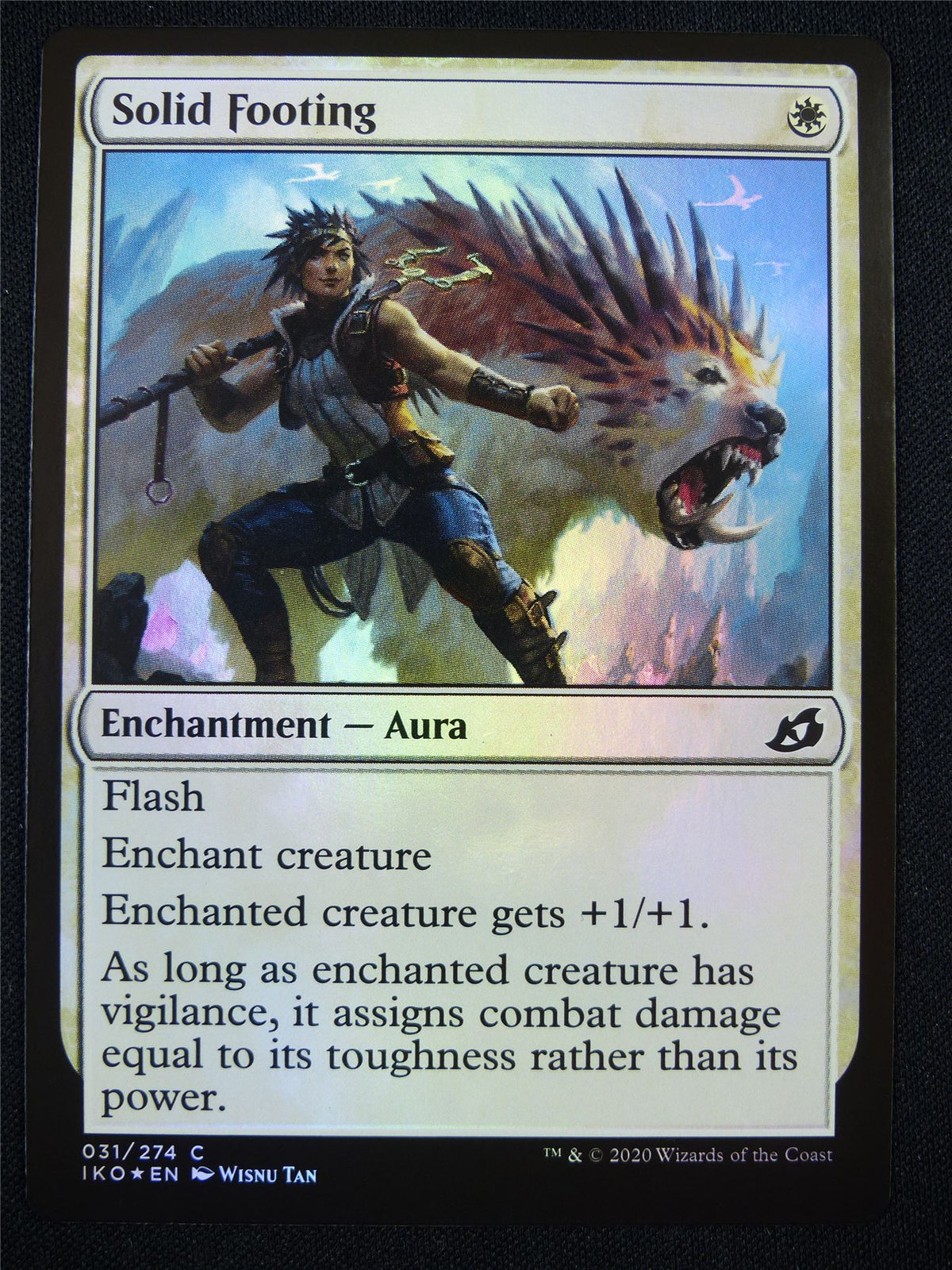 Solid Footing Foil - Mtg Card #1L3